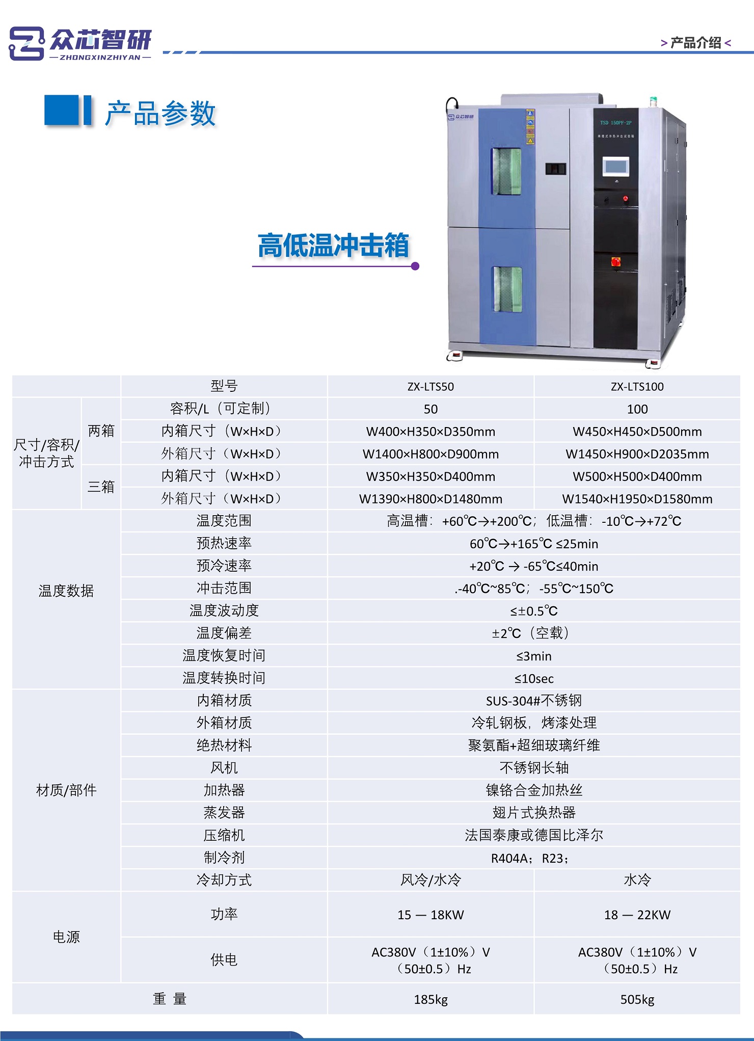 高低溫沖擊試驗(yàn)箱